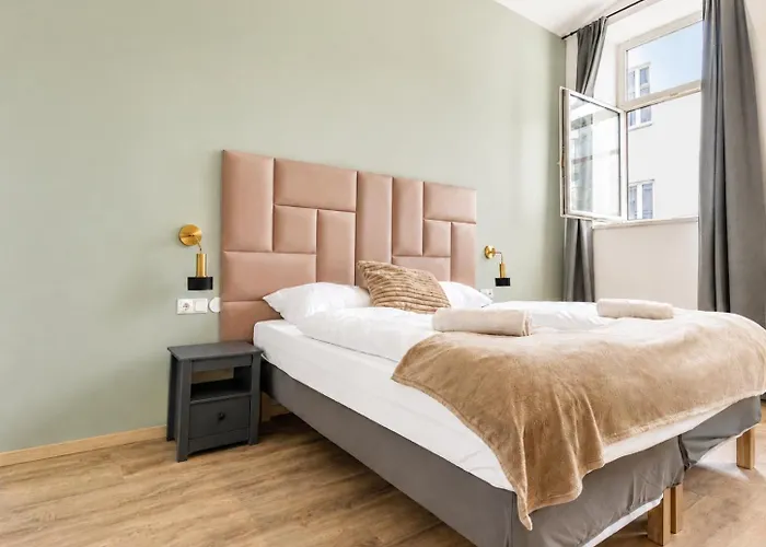 8-min Walk To Westbahnhof Chic 1br Apartment *